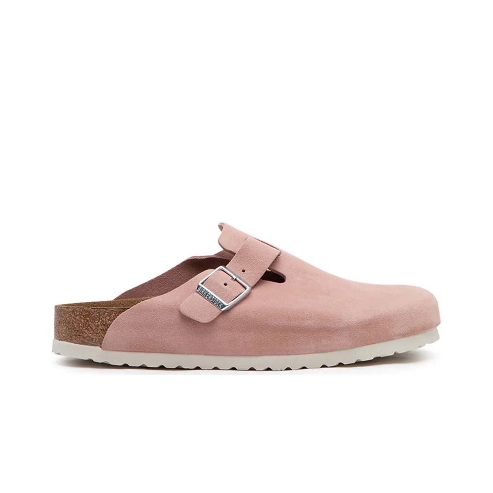 Birkenstock Pink clay Mules with Adjustable Buckle